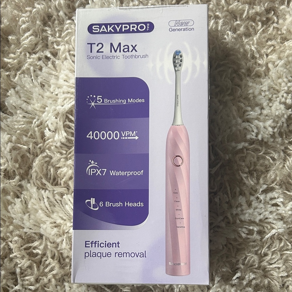 Sonic Electric Toothbrush.  New in sealed box